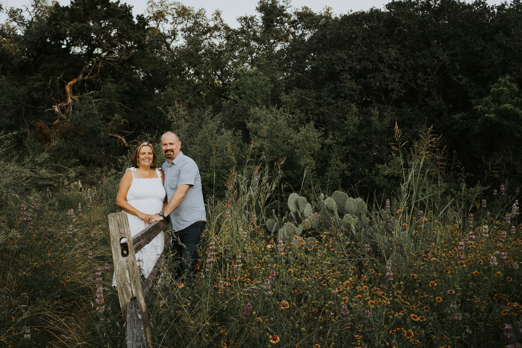 Heather and Dan together outdoors
